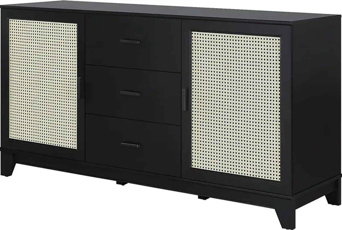 Gansons Black Sideboard