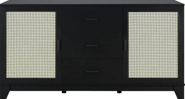 Gansons Black Sideboard