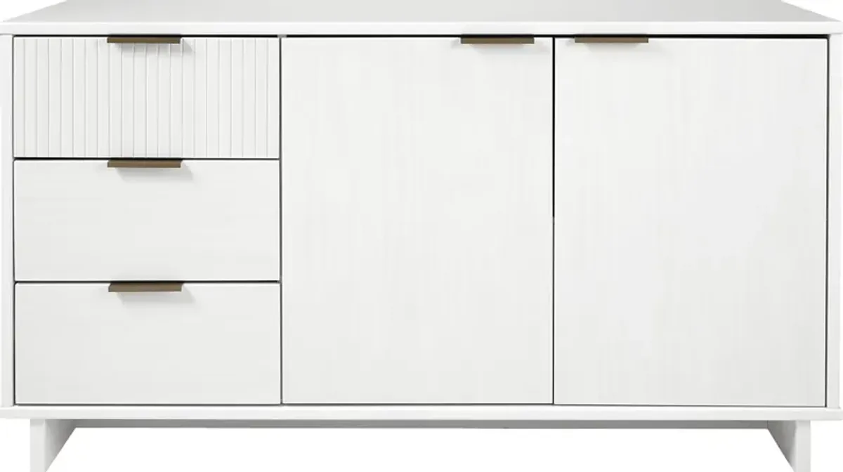Bremmer VII White Sideboard