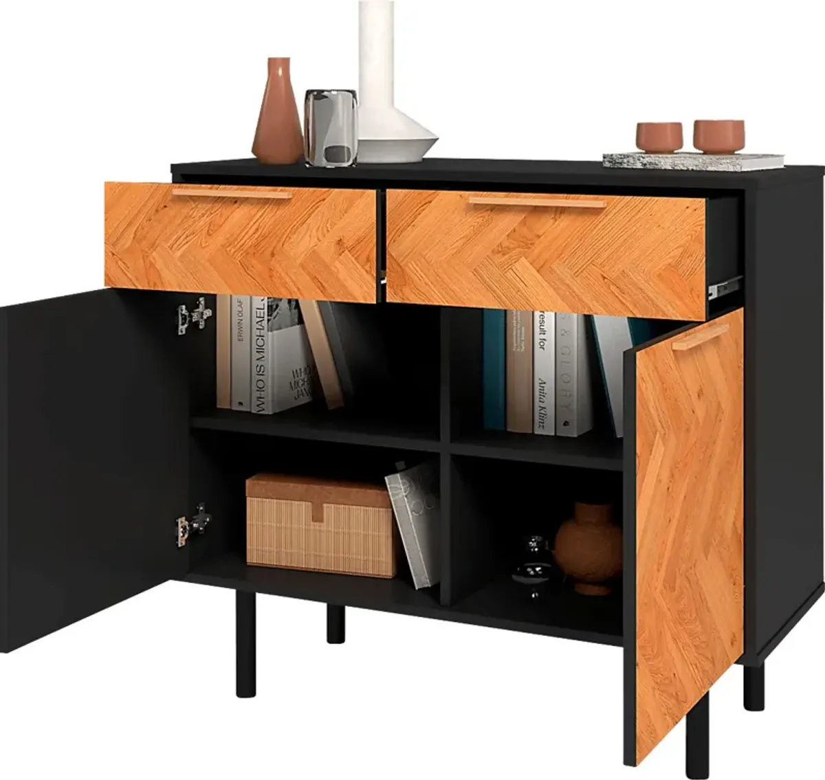 Airedale I Black Sideboard