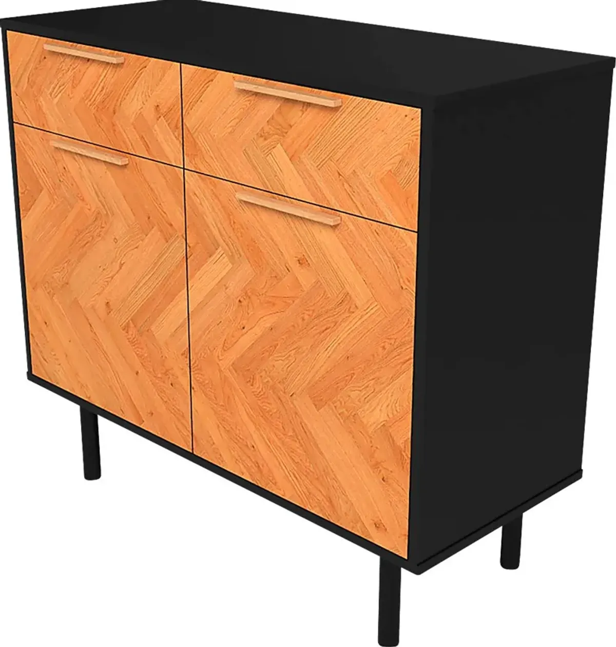 Airedale I Black Sideboard