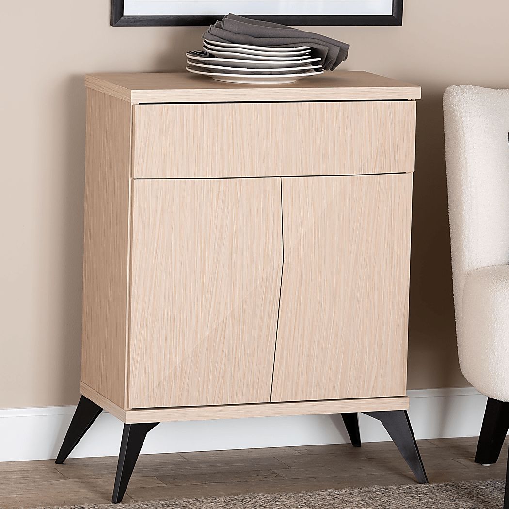 Livius Light Brown 2-Door Sideboard