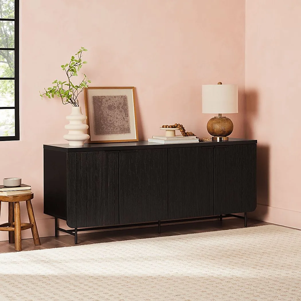 Seagraves Black Sideboard