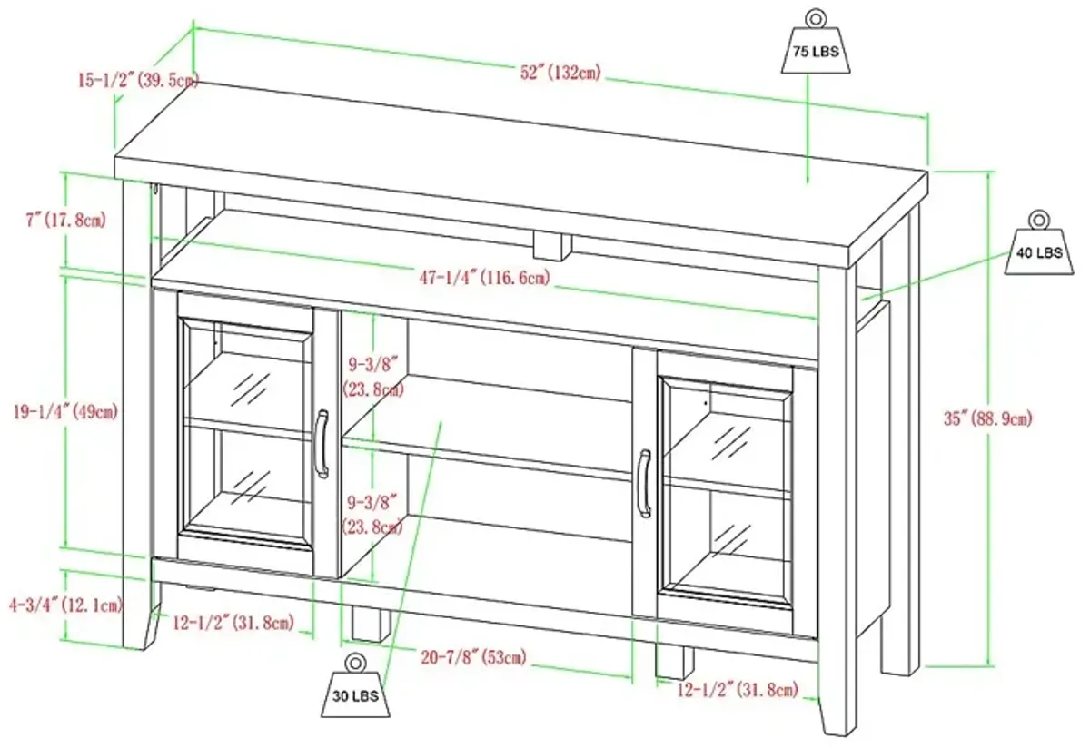 Pinehigh Walnut Server