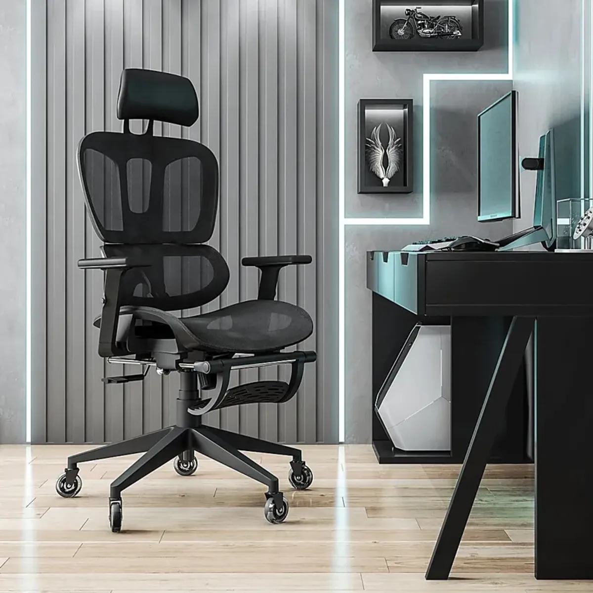 Konai Black Gaming Chair