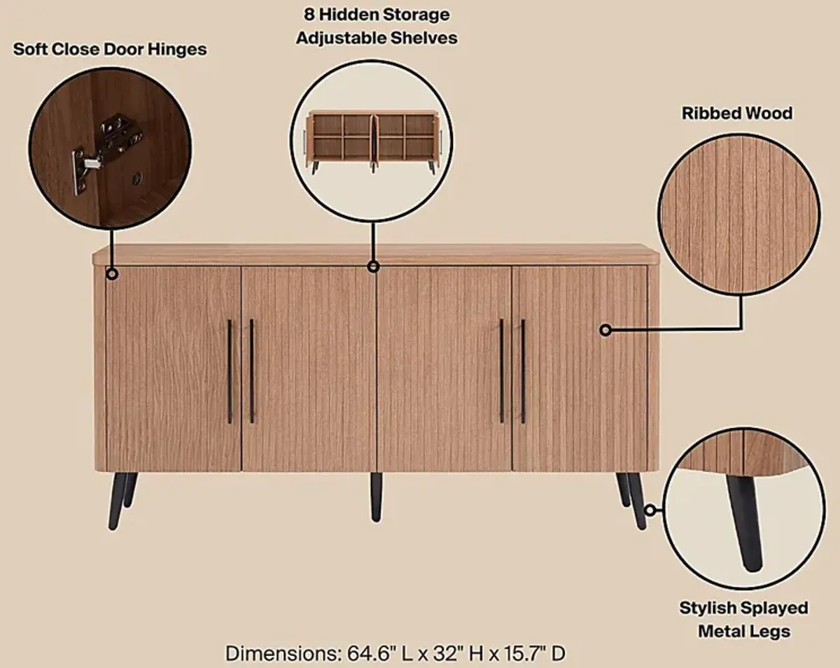 Kassy Brown Sideboard