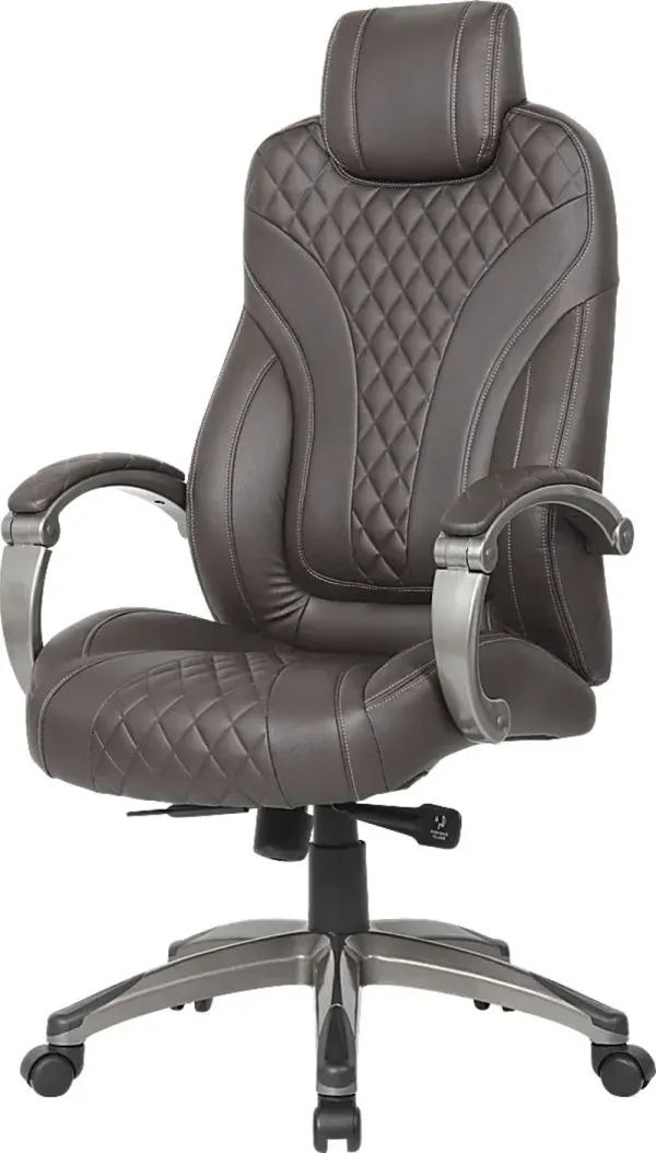 Akoto Brown Desk Chair