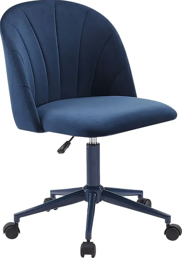 Cardlow Navy Desk Chair