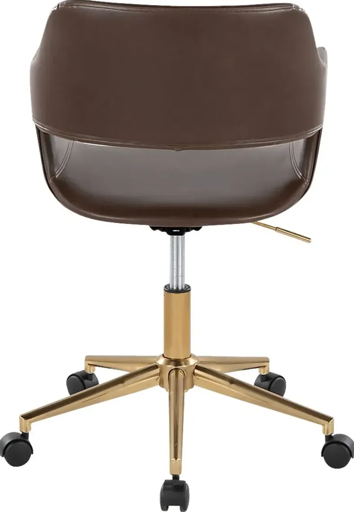 Whisp I Dark Brown Desk Chair