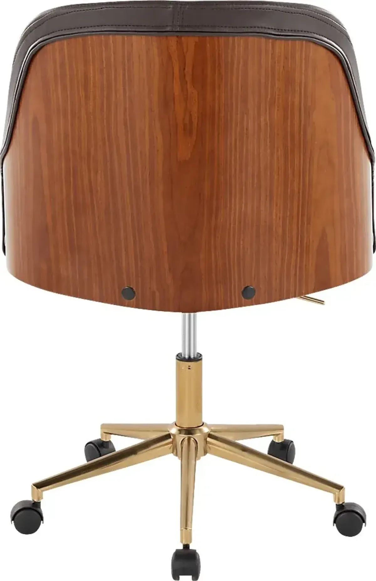 Bryta VI Brown Desk Chair