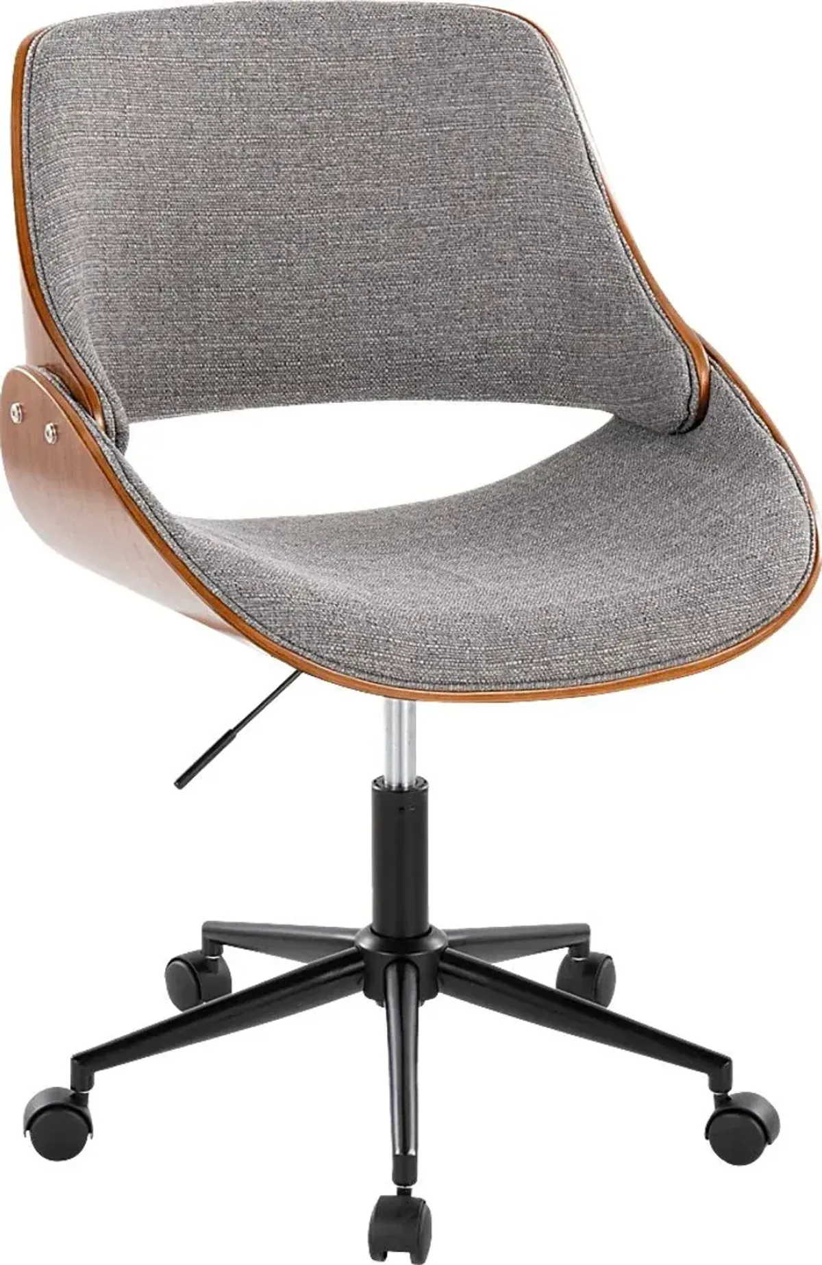 Eilyn I Gray Desk Chair