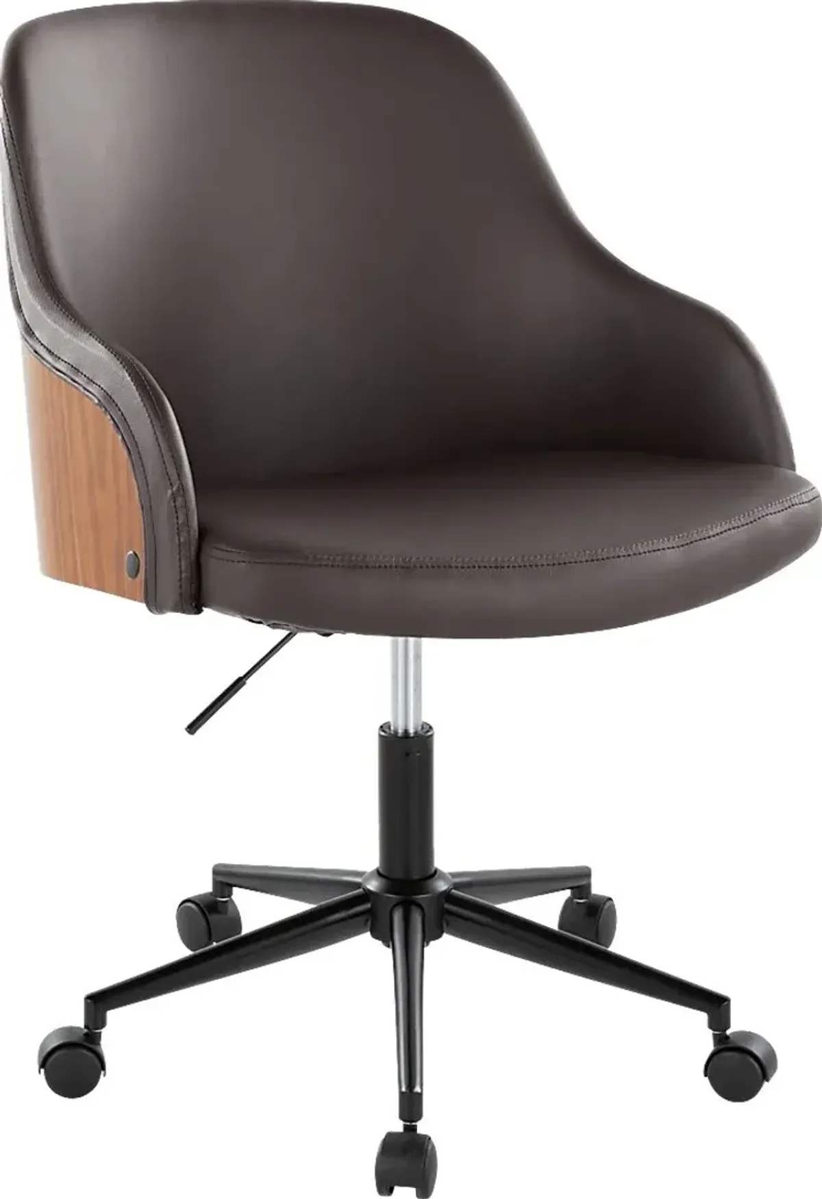 Bryta IV Brown Desk Chair