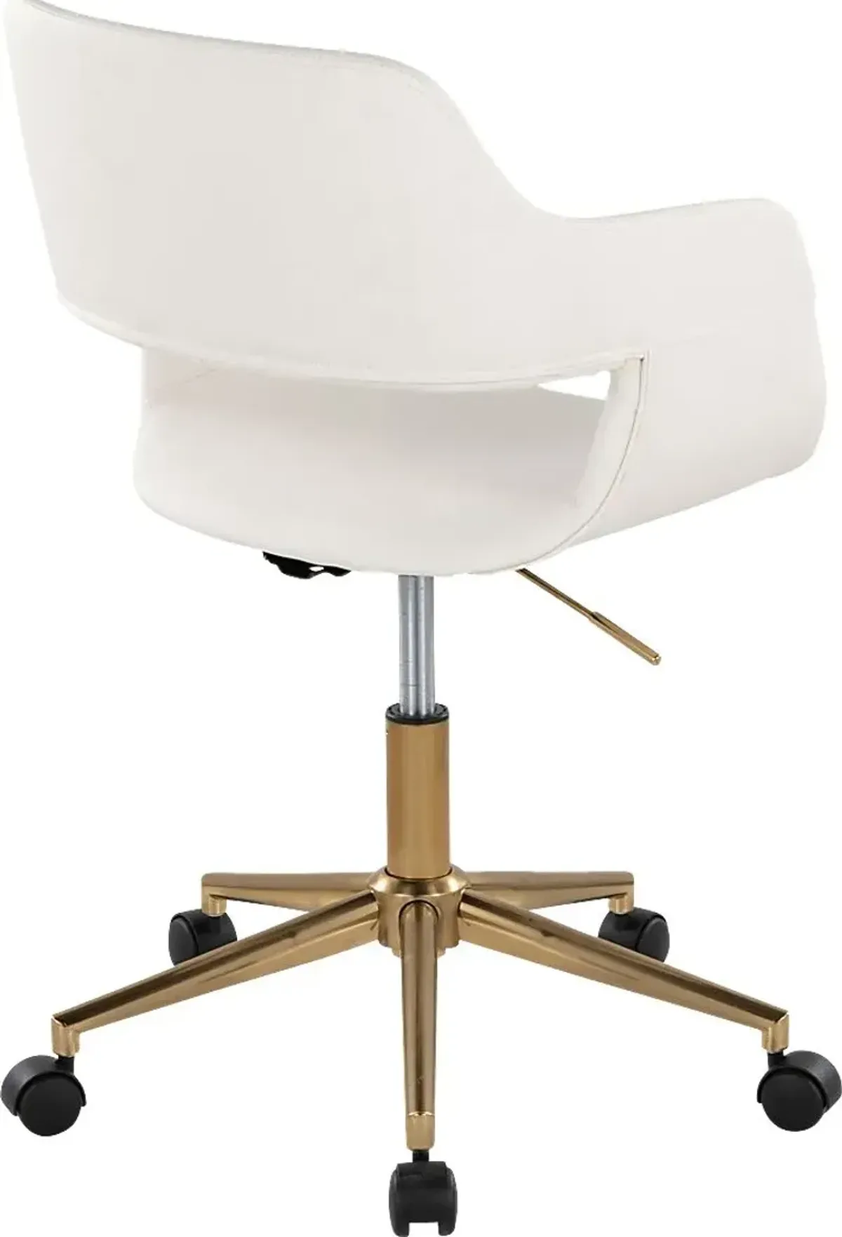Whisp I White Desk Chair