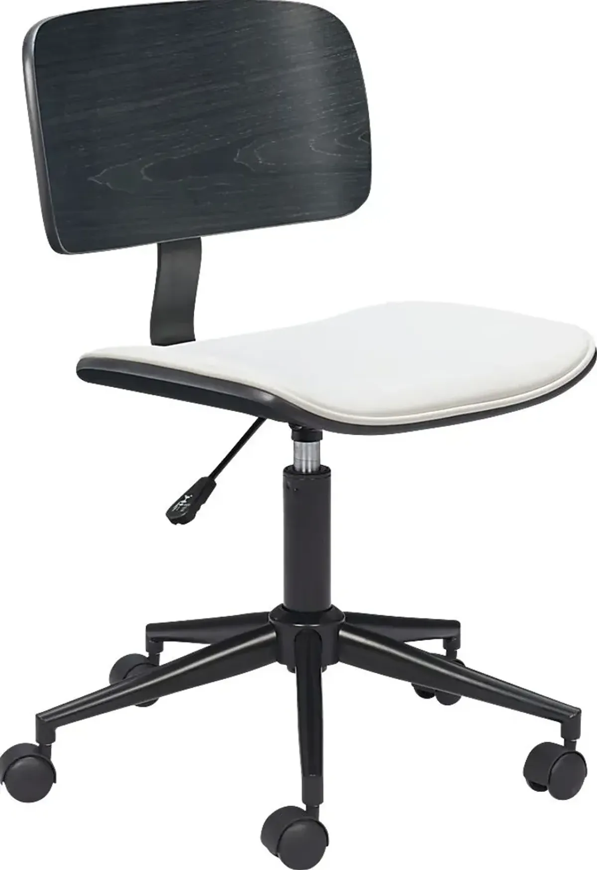 Arash White Office Chair