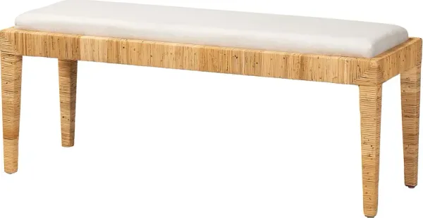 Fonnesbeck Brown Long Bench