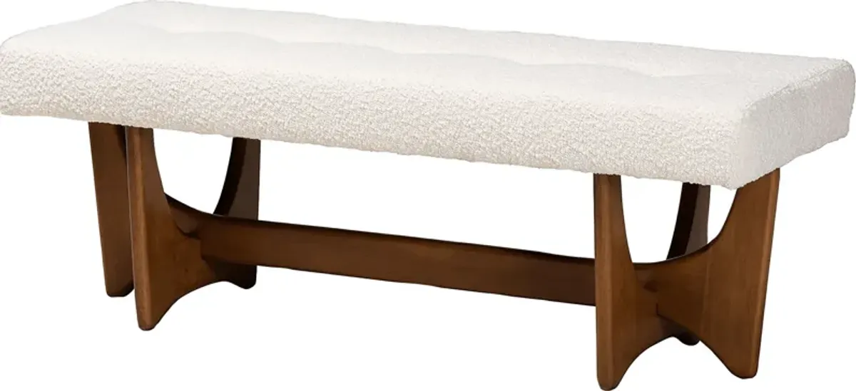 Maule Walnut Bench