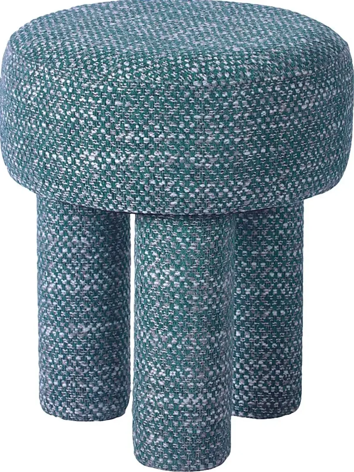 Pattyton Teal Accent Stool