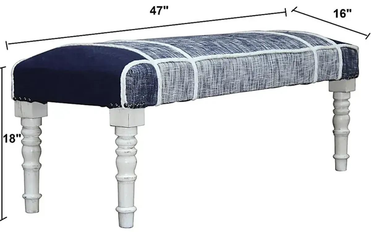 Dorric Navy Bench