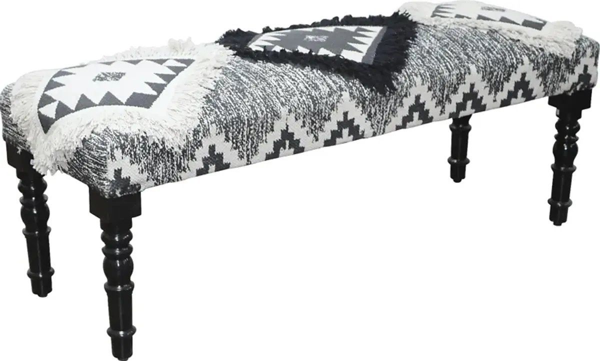 Thelyn Black Bench