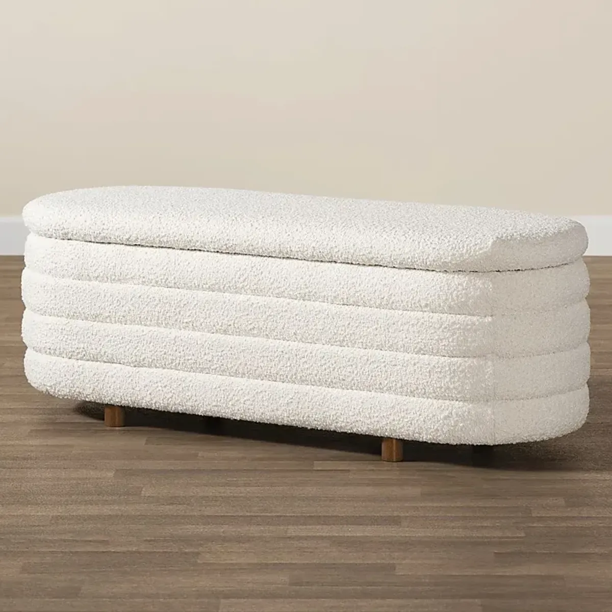 Mazeppa Cream Accent Bench