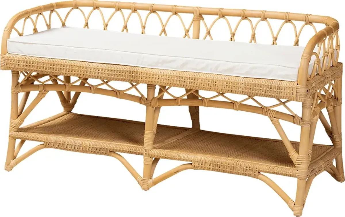 Pelletier Natural Accent Bench