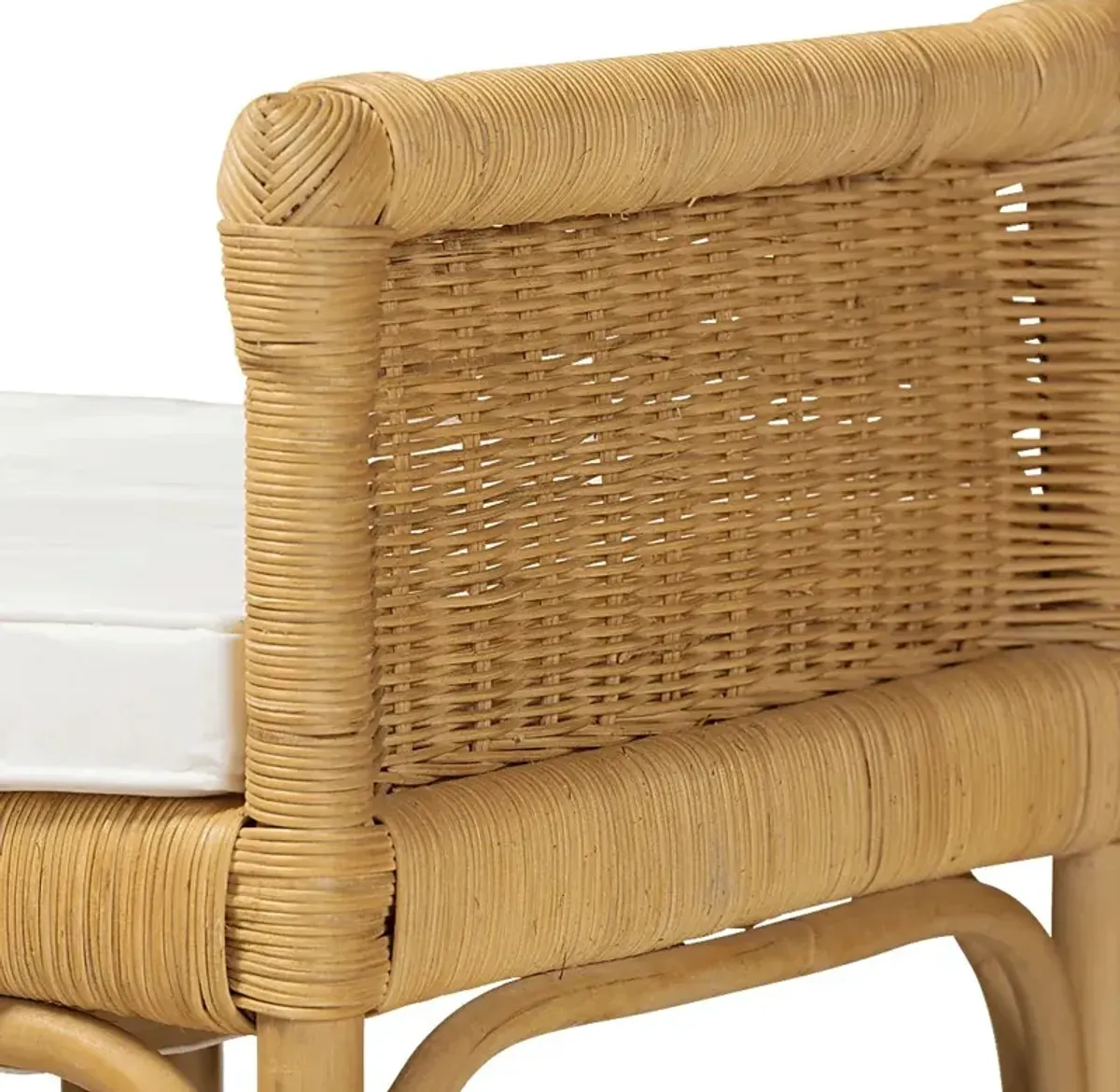 Quanset Natural Accent Bench