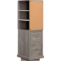 Viscoloid Gray Storage Cabinet