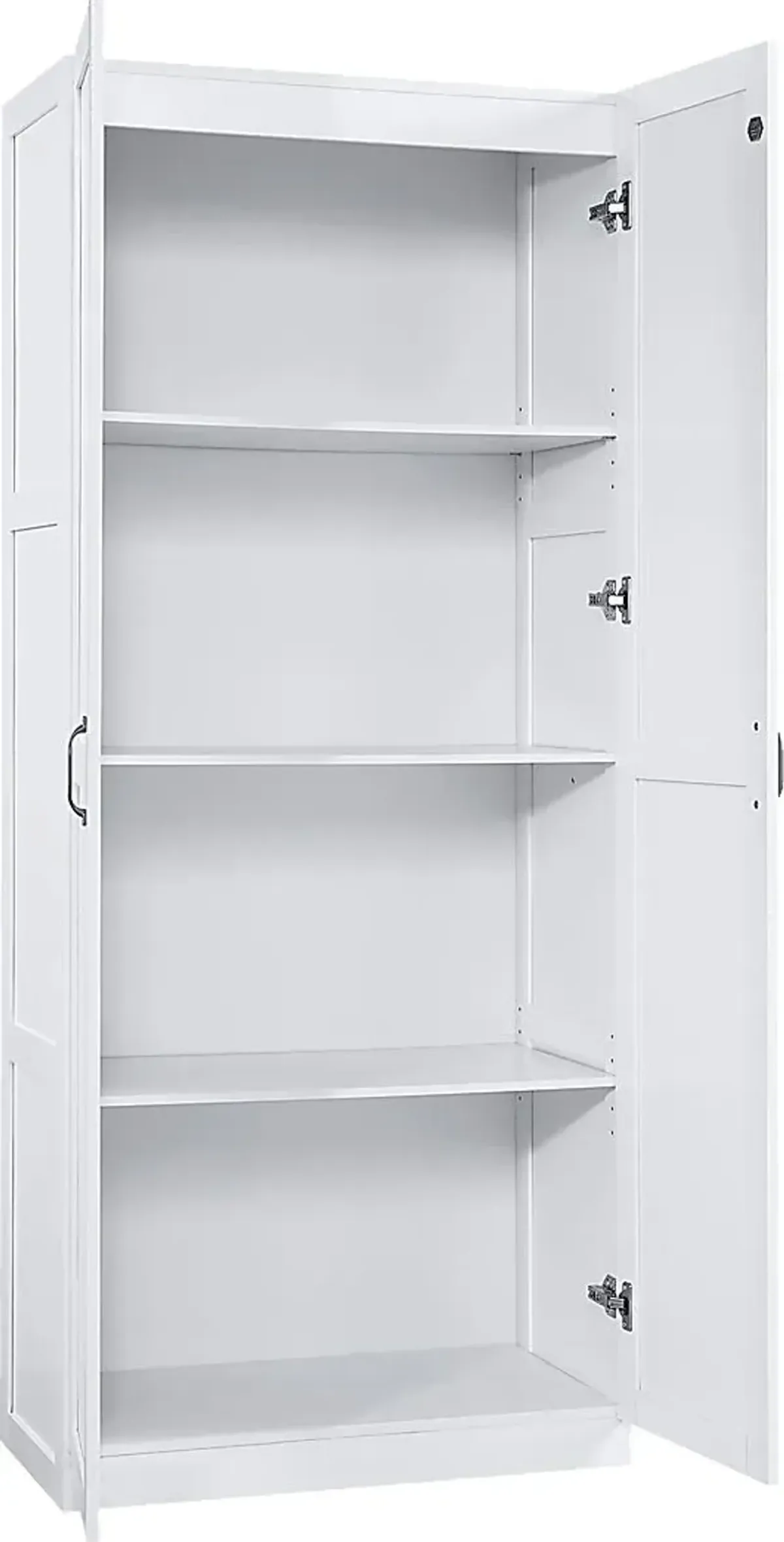 Elerton White Storage Accent Cabinet