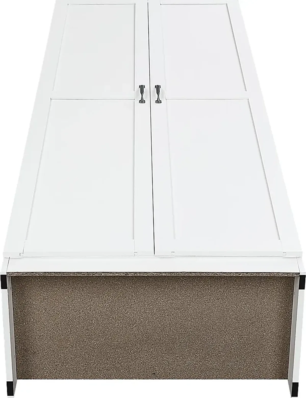 Elerton White Storage Accent Cabinet