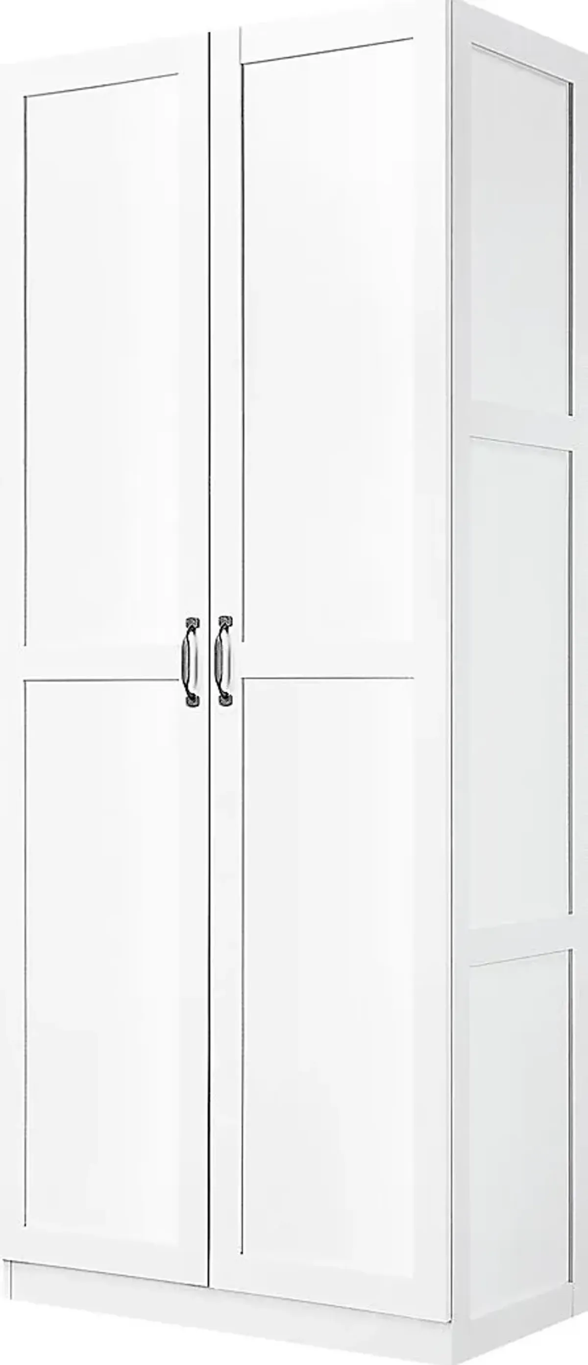 Elerton White Storage Accent Cabinet