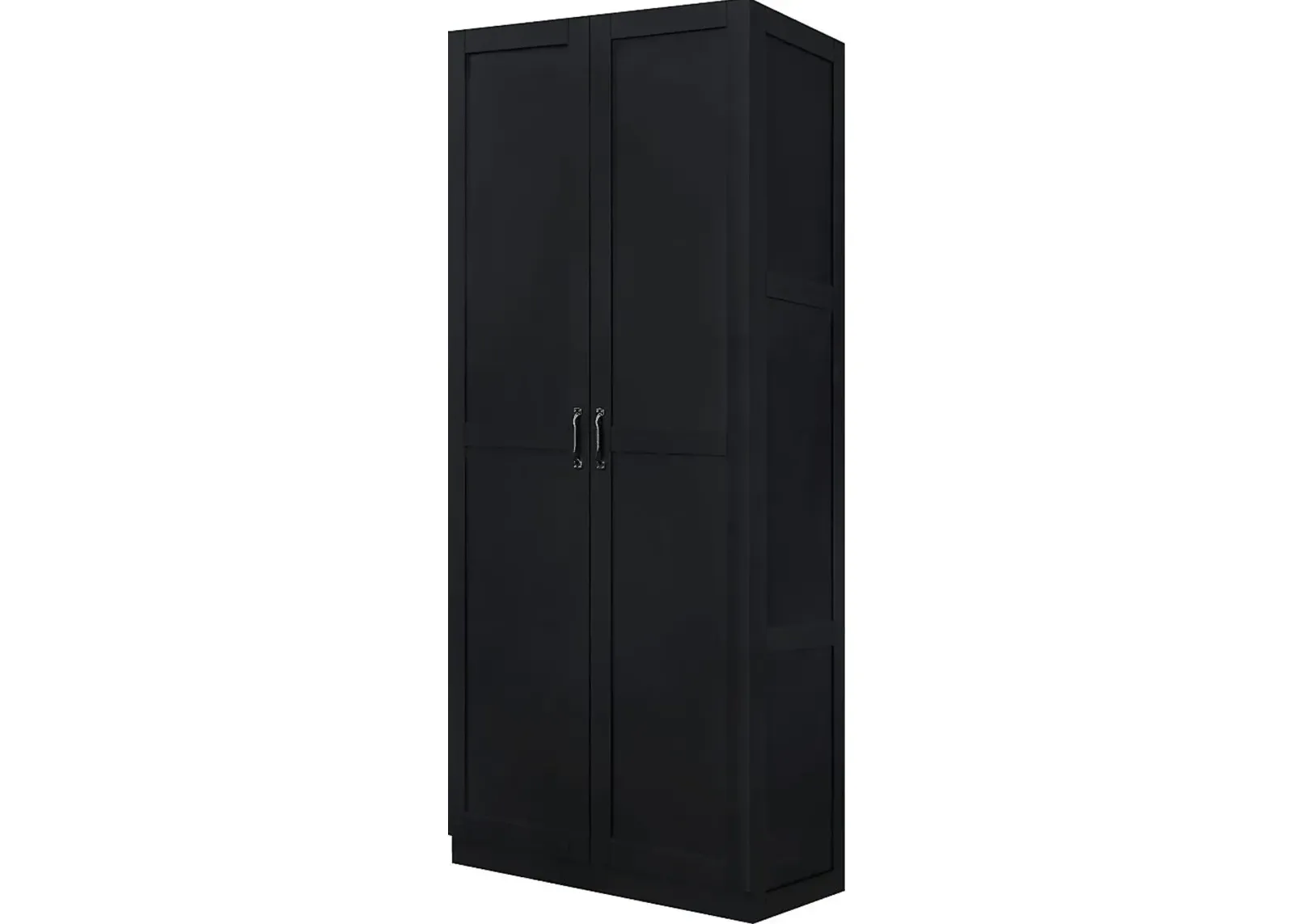 Elerton Black Accent Cabinet