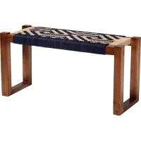 Amberleigh Brown Accent Bench