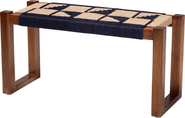 Culbreth Brown Accent Bench