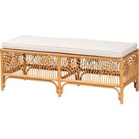 Stoulig Light Brown Accent Bench
