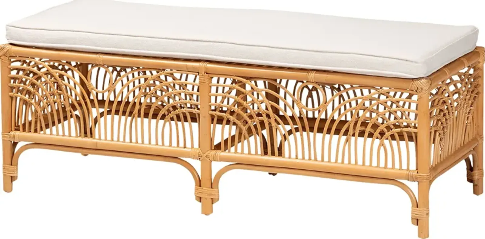 Stoulig Light Brown Accent Bench