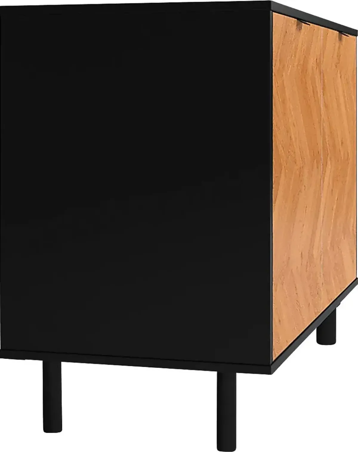 Airedale I Black Accent Cabinet