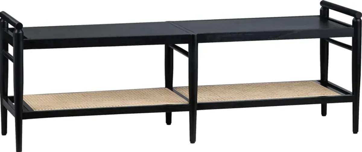 Anchura Black Bench