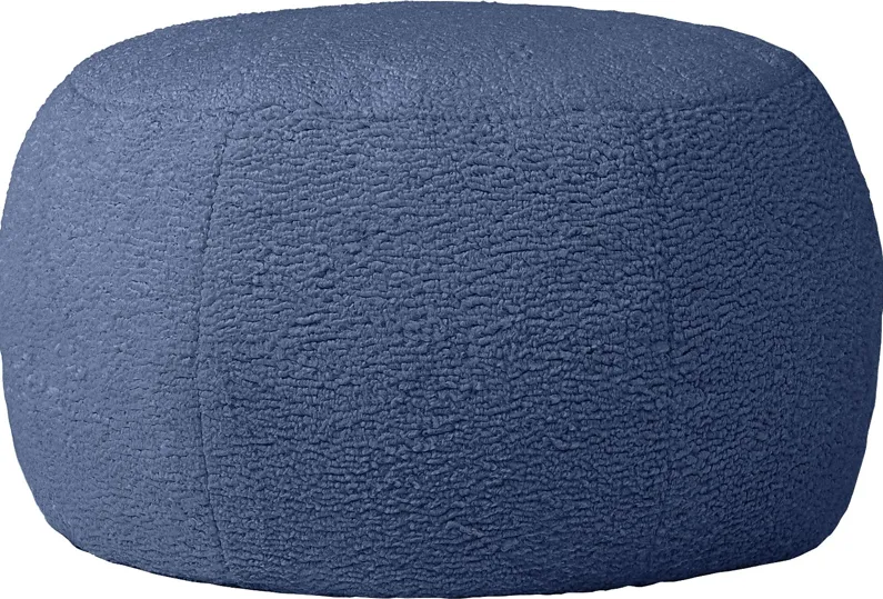 Meashi Indigo Shealing Pouf