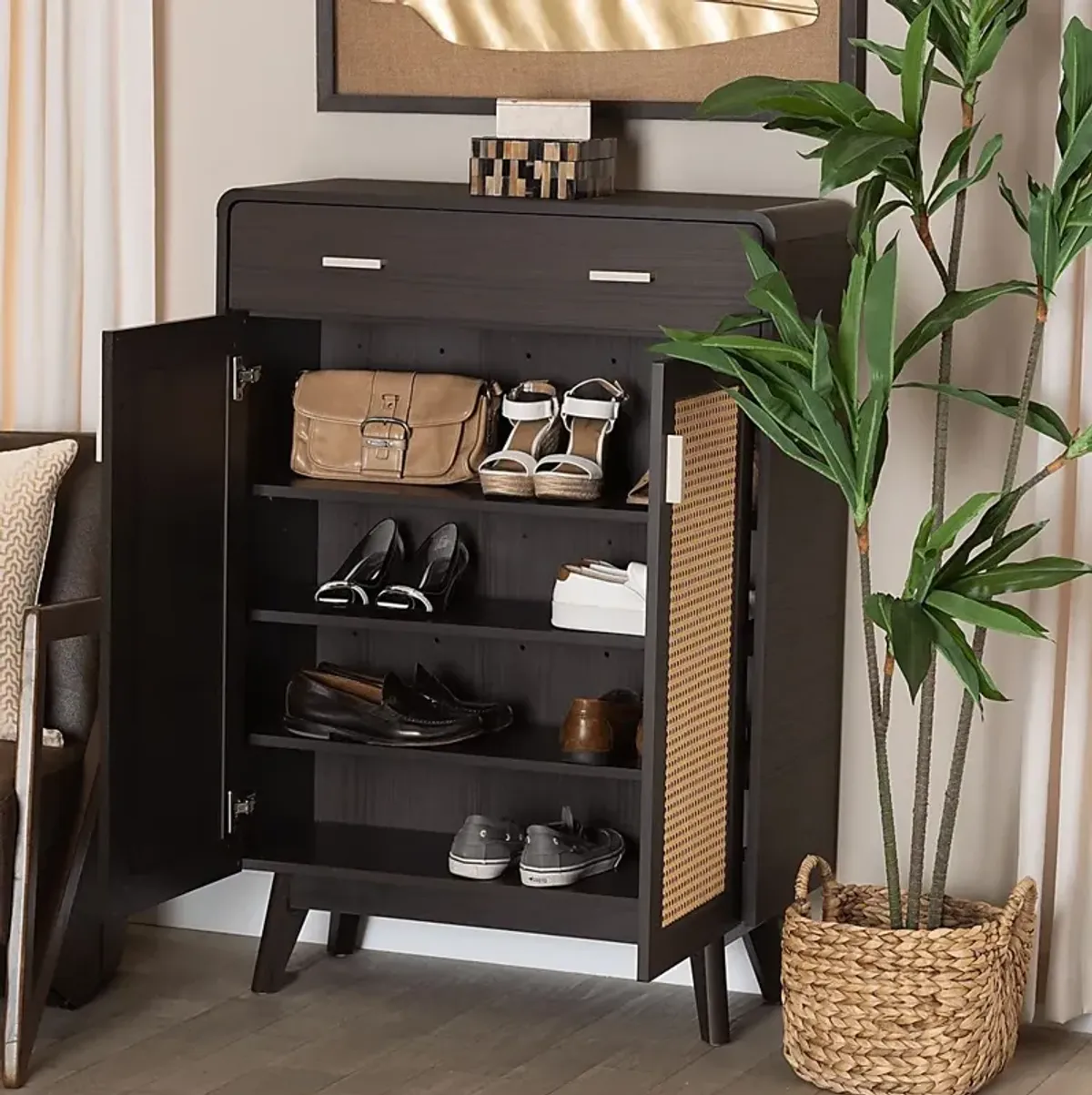 Guinyard Brown Accent Cabinet