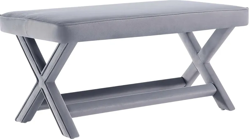 Brougham II Gray Bench