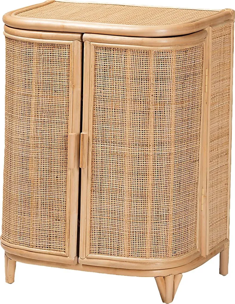 Berniece Brown Accent Cabinet