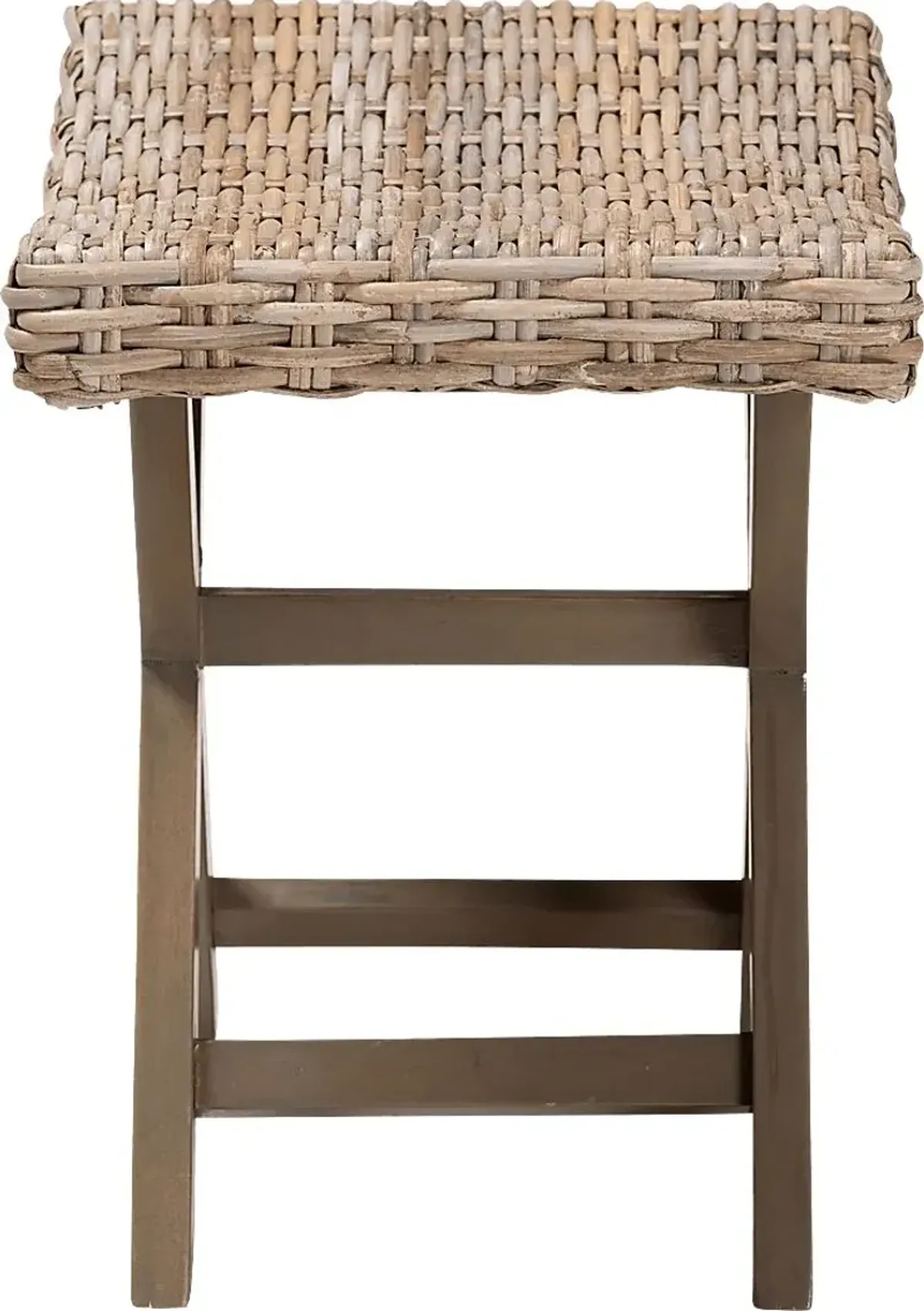 Geurin Taupe Ottoman