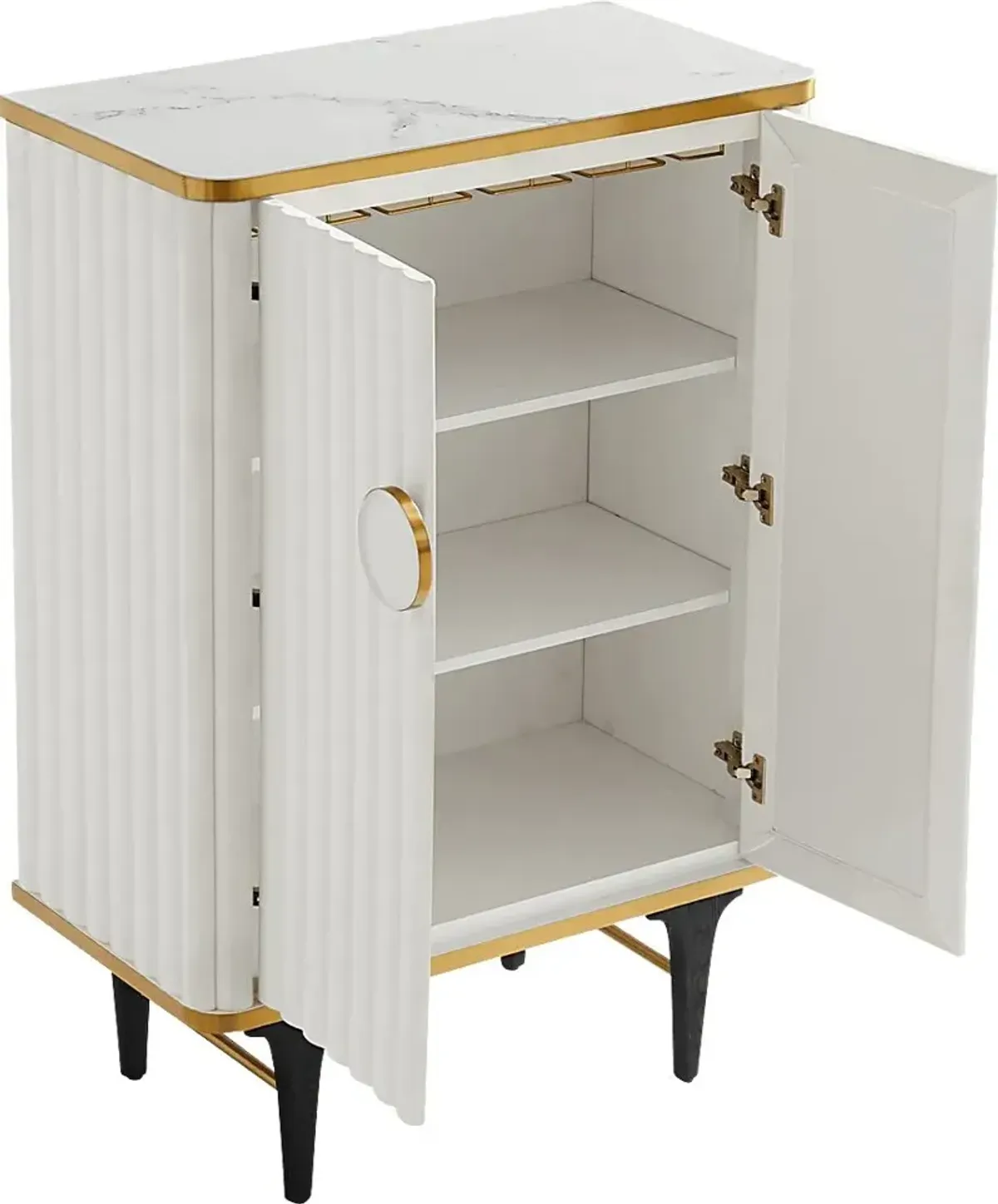 Michener Cream Bar Cabinet