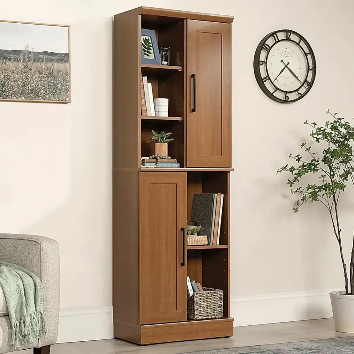 Monges Sienna Brown Storage Cabinet