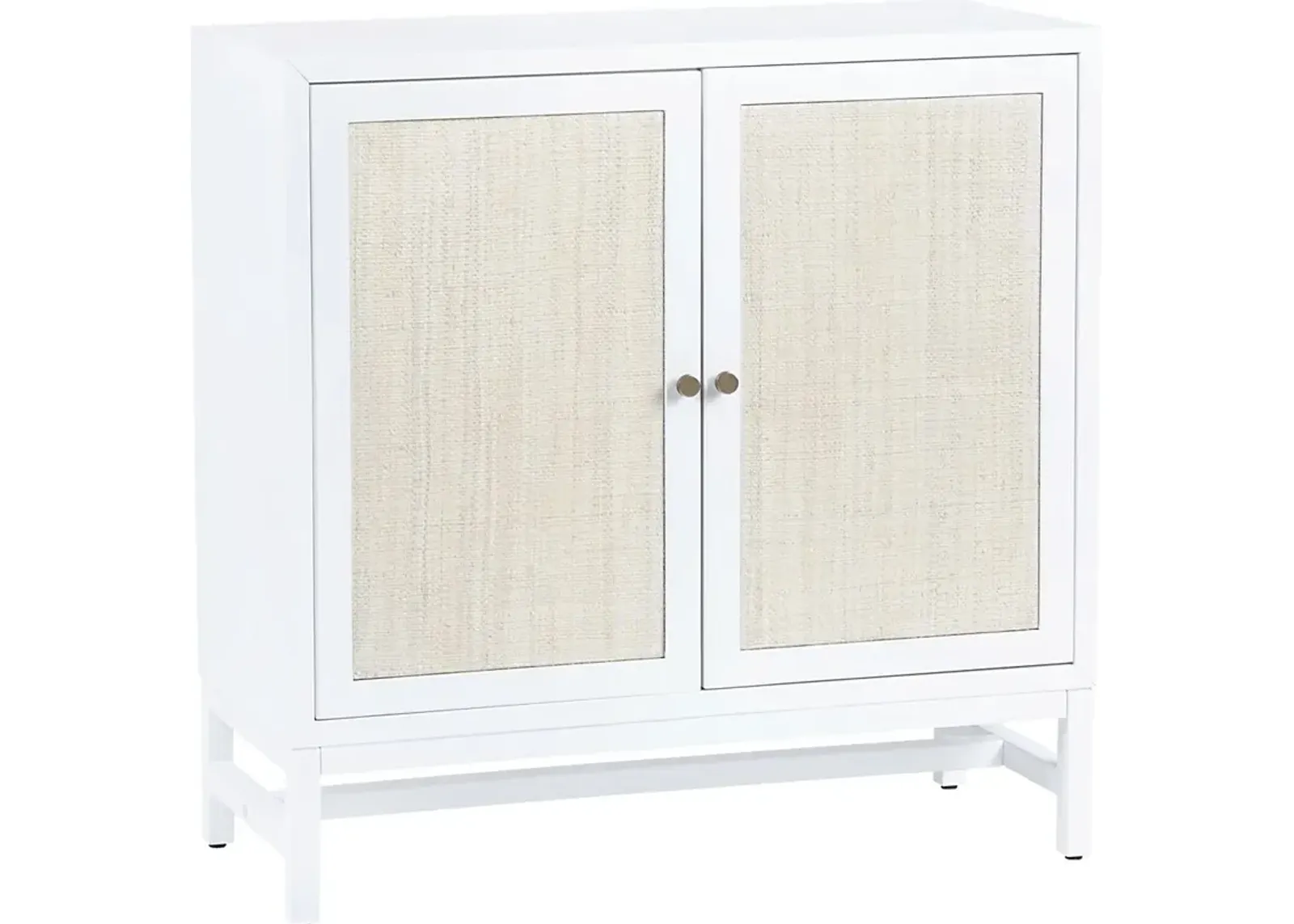 Parkmont White Accent Cabinet