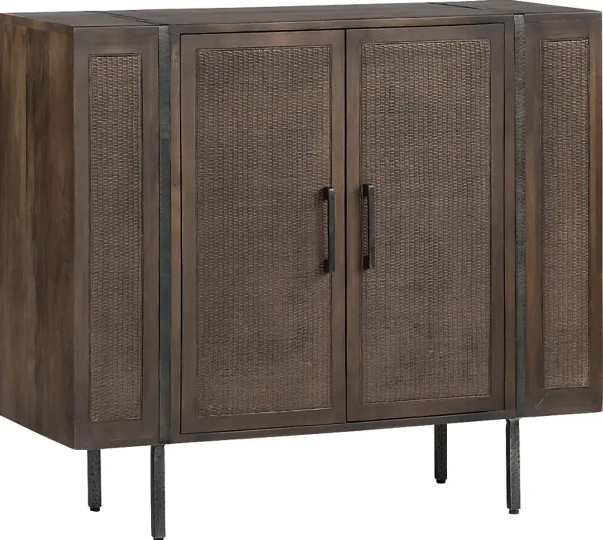 Rivlyn Brown Accent Cabinet