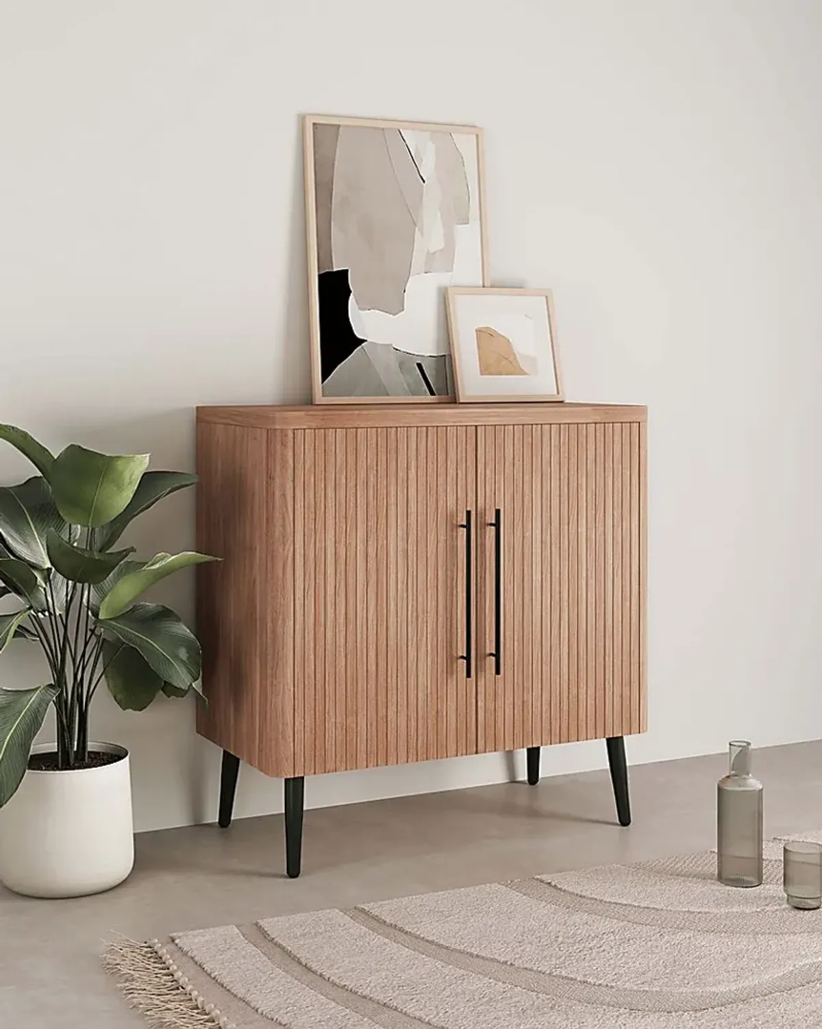 Kassy Brown Accent Cabinet