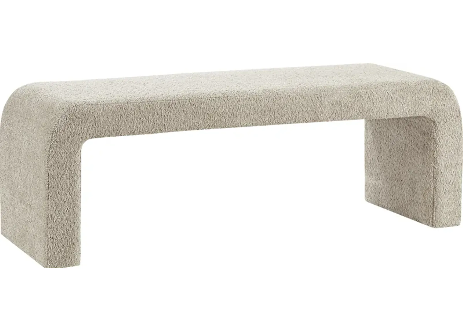 Kissatchie II Beige Accent Bench