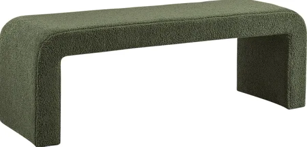 Kissatchie II Green Accent Bench
