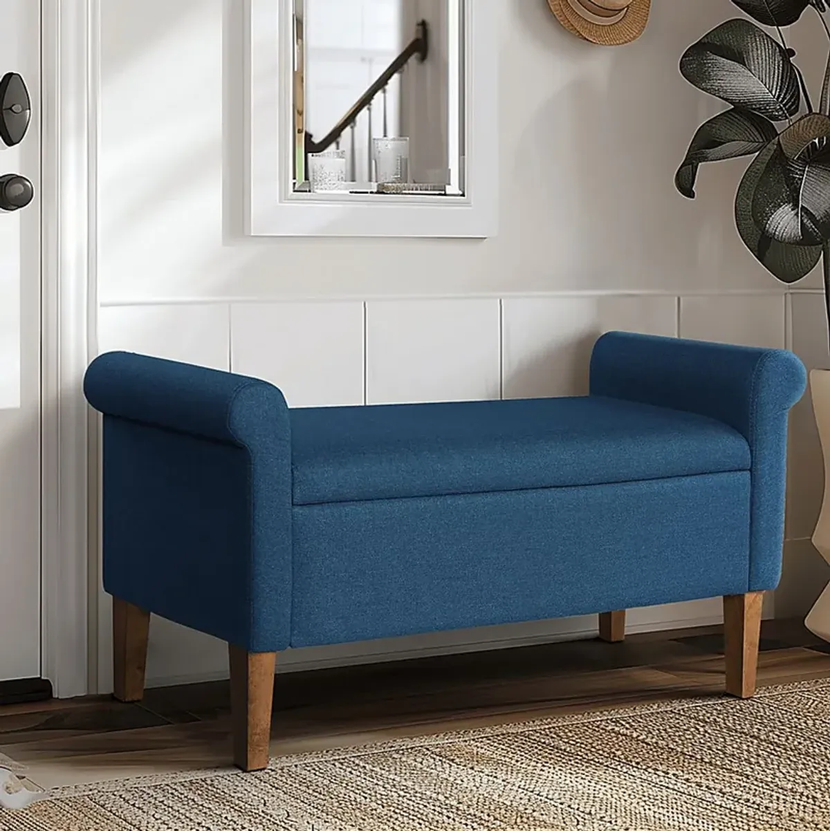 Korat Blue Storage Bench